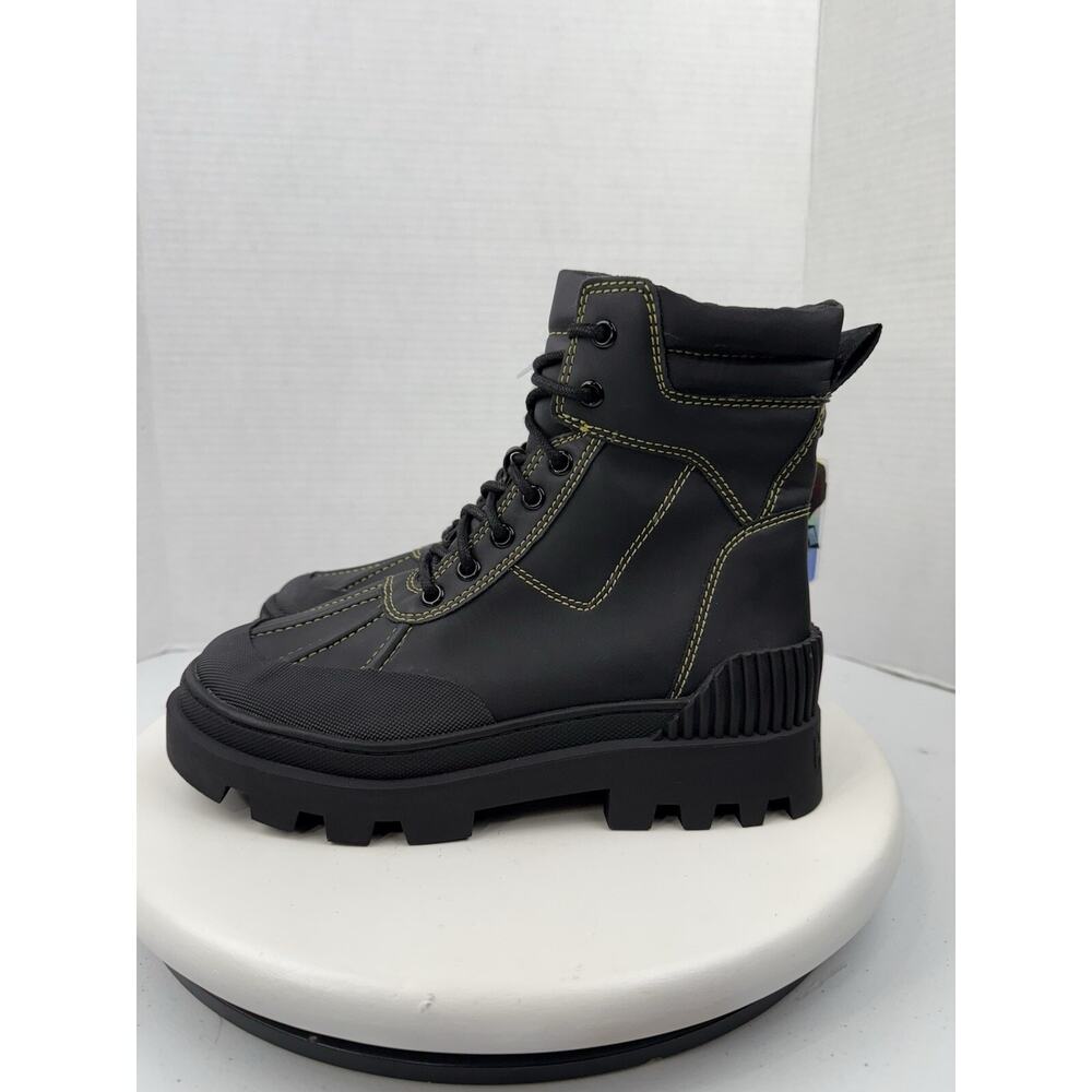 CIRCUS NY BY SAM EDELMAN Womens‎ Size 7 Black Isabelle Ankle Combat Boots NEW